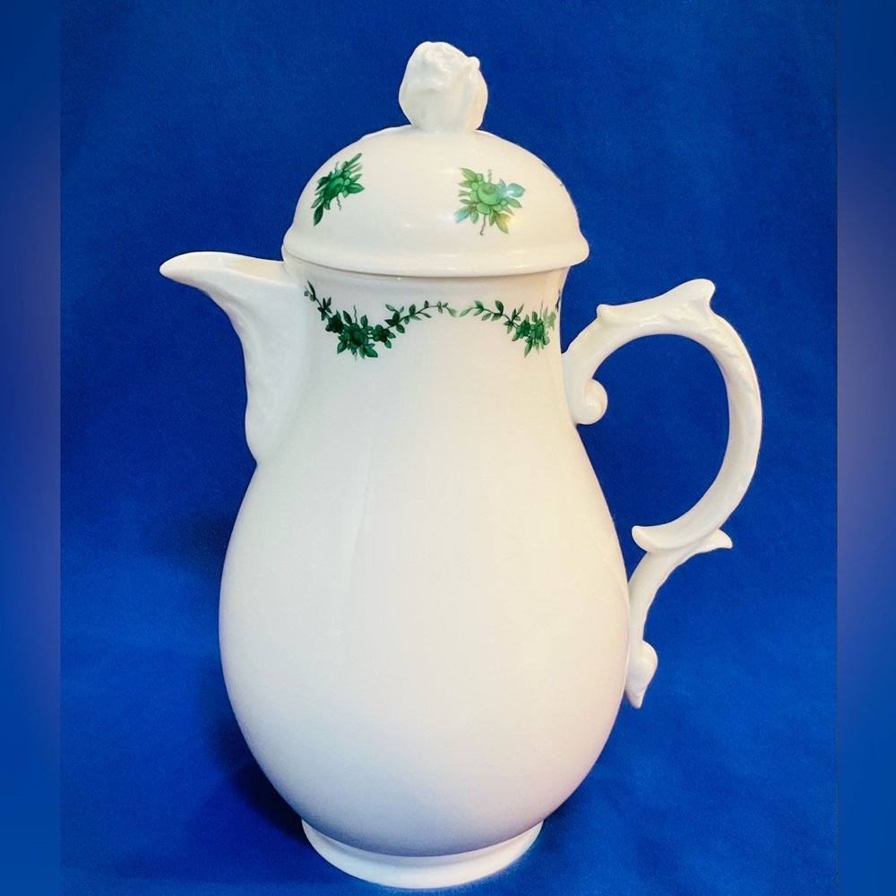 Vintage Furstenberg Porcelain Coffee Pot